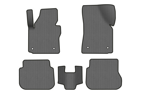 Коврики EVA в салон авто для Caddy 2K 3-doors Volkswagen 2004-2015 3 поколения Minivan EU EVAtech VW51423C5AV4SGB