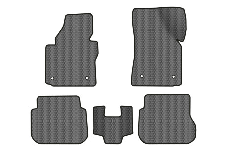 Коврики EVA в салон авто для Caddy 2K 3-doors Volkswagen 2004-2015 3 поколения Minivan EU EVAtech VW51423CB5AV4SGB