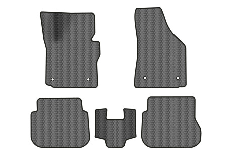 Коврики EVA в салон авто для Caddy 2K 3-doors Volkswagen 2004-2015 3 поколения Minivan EU EVAtech VW51423CE5AV4SGB