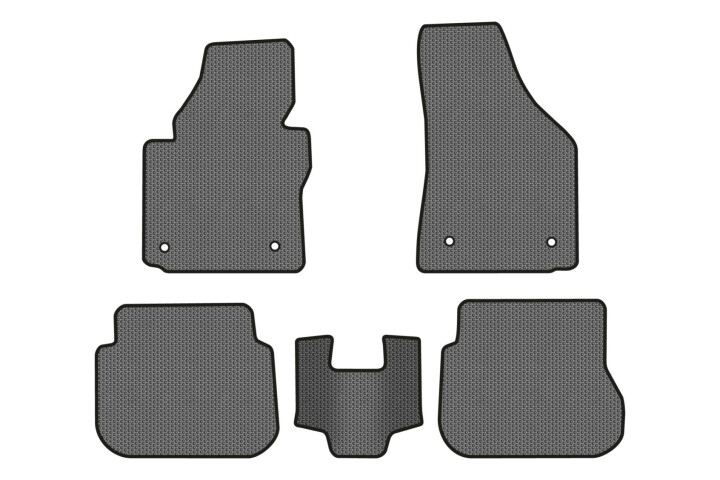 Коврики EVA в салон авто для Caddy 2K 3-doors Volkswagen 2004-2015 3 поколения Minivan EU EVAtech VW51423CG5AV4SGB (фото 1)