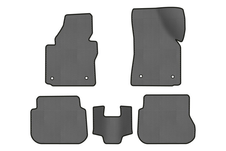 Коврики EVA в салон авто для Caddy 2K 3-doors Volkswagen 2004-2015 3 поколения Minivan EU EVAtech VW51424CB5TL4RGB (фото 1)