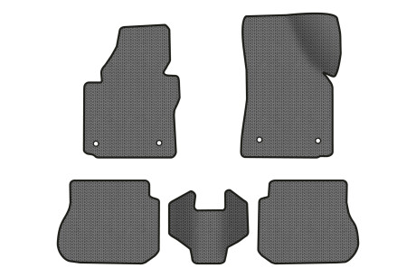 Коврики EVA в салон авто для Caddy 2K 4-doors Volkswagen 2004-2015 3 поколения Minivan EU EVAtech VW51427CB5AV4SGB