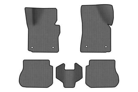 Коврики EVA в салон авто для Caddy 2K 4-doors Volkswagen 2004-2015 3 поколения Minivan EU EVAtech VW51427CD5AV4SGB