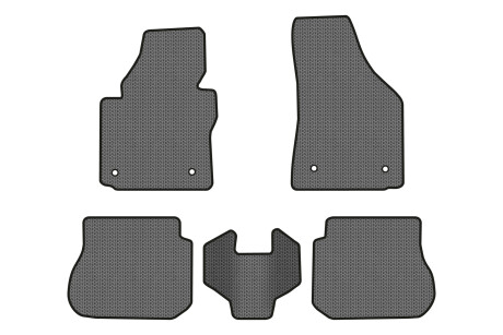 Коврики EVA в салон авто для Caddy 2K 4-doors Volkswagen 2004-2015 3 поколения Minivan EU EVAtech VW51427CG5AV4SGB