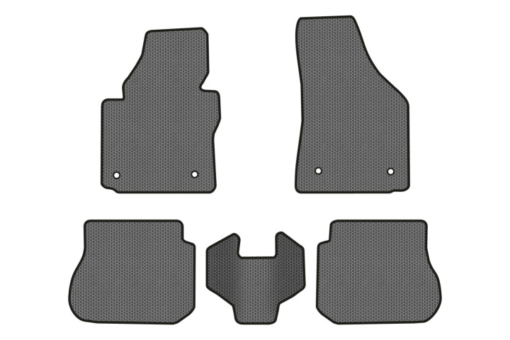 Коврики EVA в салон авто для Caddy 2K 4-doors Volkswagen 2004-2015 3 поколения Minivan EU EVAtech VW51427CG5AV4SGB (фото 1)