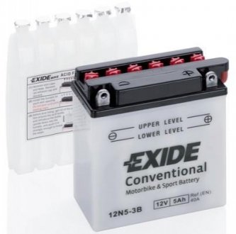 Аккумулятор стандарт [12b] 5 ah| 120x60x130 (дхшхв) EXIDE 12N5-3B