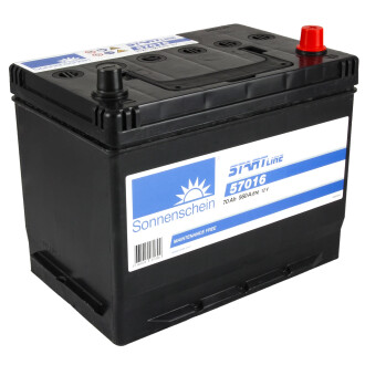 Аккумулятор sonnenschein jis 12v 70ah 560a r[+] 270*173*222 EXIDE 57016