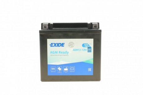 Аккумулятор EXIDE AGM12-12M