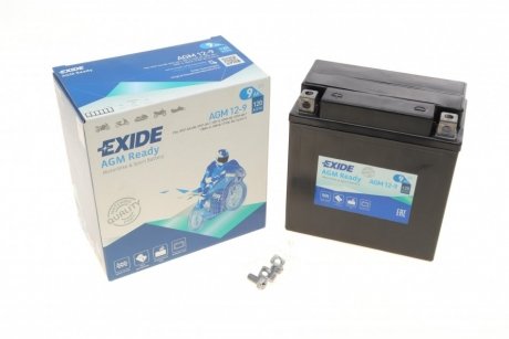 Аккумулятор EXIDE AGM12-9 (фото 1)