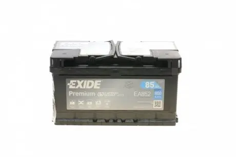 Аккумулятор 85Ah-12v EN800 Premium, R EXIDE EA852