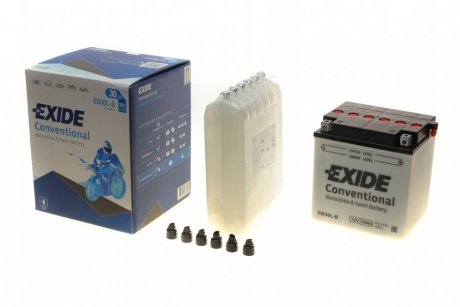 Аккумулятор EXIDE EB30L-B (фото 1)