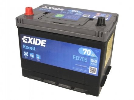 Аккумулятор EXIDE EB705 (фото 1)