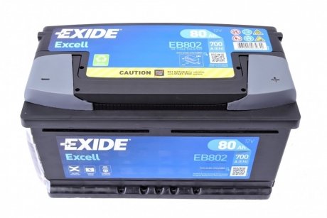 Аккумулятор EXIDE EB802 (фото 1)