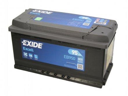 Акумулятор тяговий 95Ah-12v EN800 Excell, R EXIDE EB9500