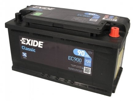 Аккумулятор 6 CT-90-R Classic EXIDE EC900 (фото 1)