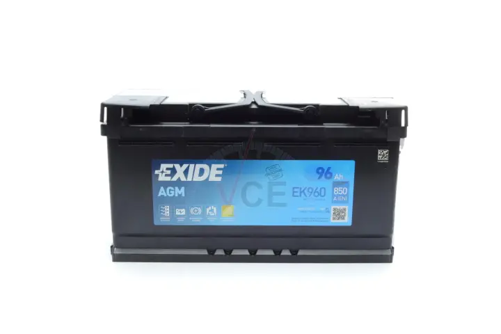 Фото 1 - Аккумулятор 96Ah-12v EN850 New AGM Start-Stop, R EXIDE EK960 Аккумулятор 96Ah-12v EN850 New AGM Start-Stop, R EXIDE EK960 (фото 1)