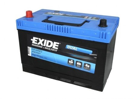 Акумулятор 95Ah-12v EN650 Dual Marine RV EFB, L EXIDE ER450