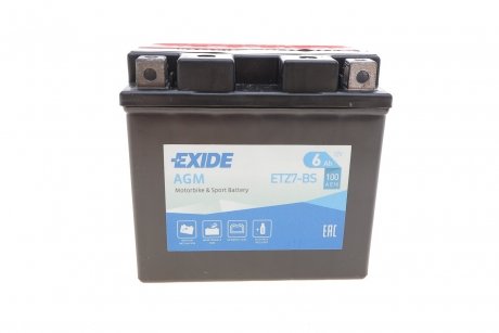 Аккумулятор EXIDE ETZ7-BS