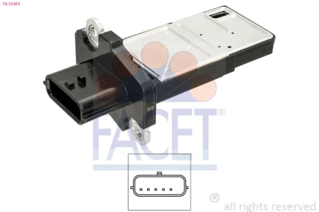 Датчик давления воздуха FACET 10.1245S