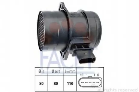 Расходомер воздуха FACET 10.1357