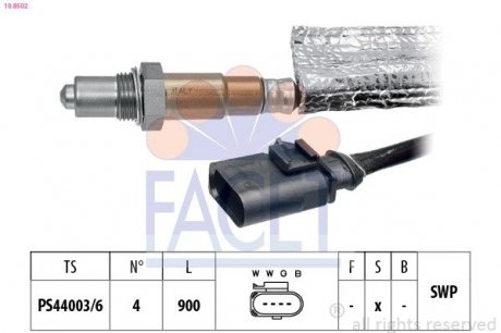 Лямбда зонд FACET 10.8502