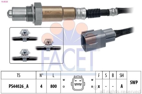 Лямбда зонд FACET 10.8525