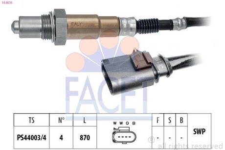 Лямбда зонд FACET 10.8535