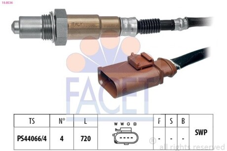 Лямбда зонд FACET 10.8536