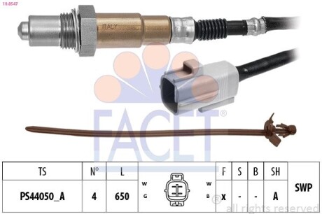 Лямбда зонд FACET 10.8547