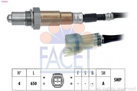 Лямбда зонд FACET 10.8563