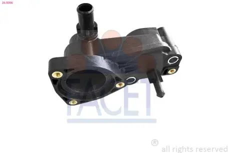 Фланец системы охлаждения форд фокус (99-05) FACET 260006