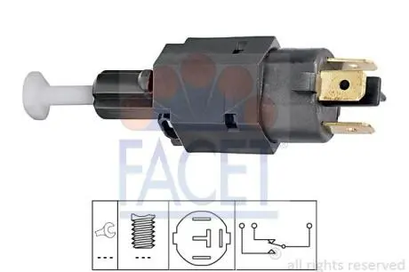 Вимикач ліхтаря сигналу гальмування FACET 7.1082
