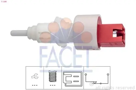 Выключатель стоп-сигнала FACET 7.1248