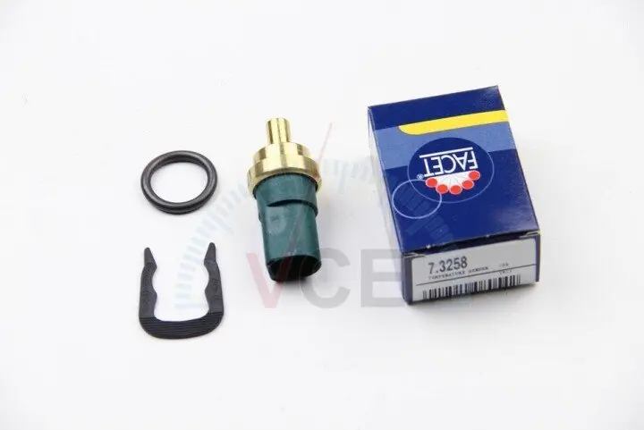 Датчик, температура охлаждающей жидкости; датчик, температура охлаждающей жидкости; датчик, температура охлаждающей жидкости FACET 7.3258 (фото 1)