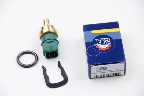 Датчик, температура охлаждающей жидкости; датчик, температура охлаждающей жидкости; датчик, температура охлаждающей жидкости FACET 7.3260