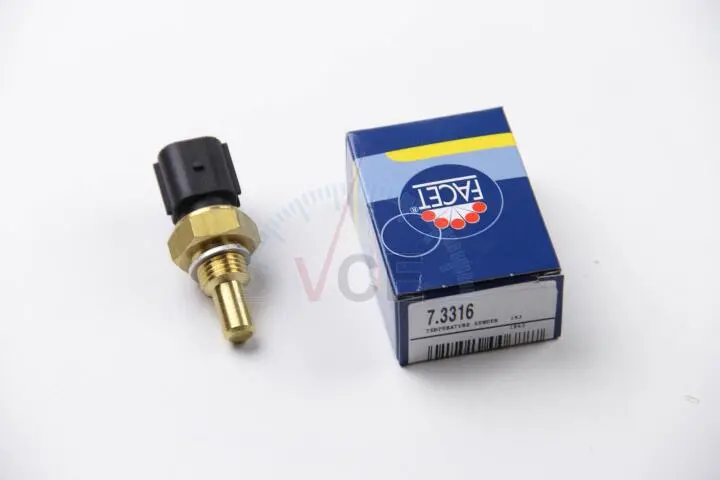 Датчик, температура охолоджуючої рідини; датчик, температура охолоджуючої рідини; датчик, температура охолоджувальної рідини FACET 7.3316 (фото 1)