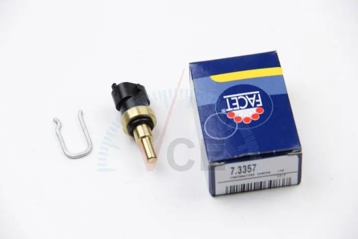 Датчик, температура охлаждающей жидкости; датчик, температура охлаждающей жидкости; датчик, температура охлаждающей жидкости FACET 7.3357 (фото 1)