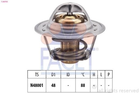 Термостат FACET 78470S (фото 1)