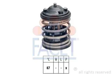 Термостат, охлаждающая жидкость FACET 7.8762S