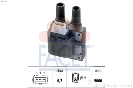 Катушка воспаления FACET 96278