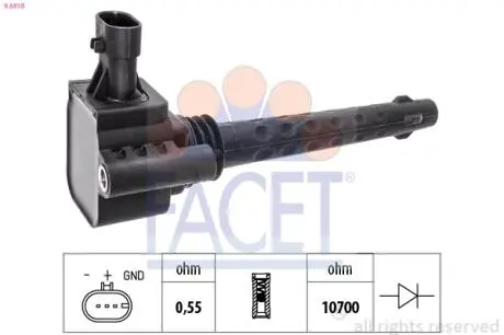 Автозапчасть FACET 9.6510