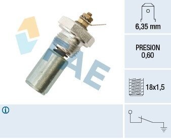 Датчик тиску олії FAE 12260