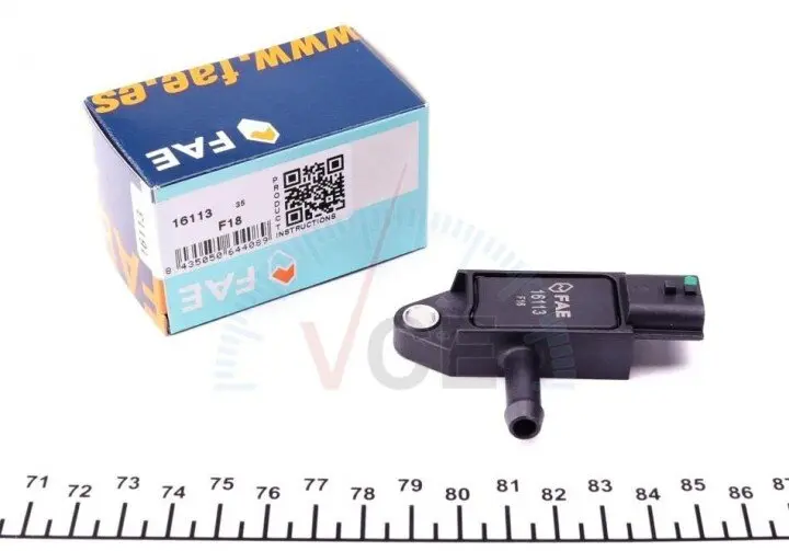Фото 1 - Датчик тиску вихлопних газів renault megane iii 1.5 dci/master iii 2.3 dci/trafic ii 2.0 dci 06- FAE 16113 Датчик тиску вихлопних газів renault megane iii 1.5 dci/master iii 2.3 dci/trafic ii 2.0 dci 06- FAE 16113 (фото 1)