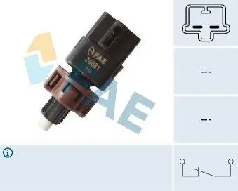 Выключатель фонаря сигнала торможения FAE 24681