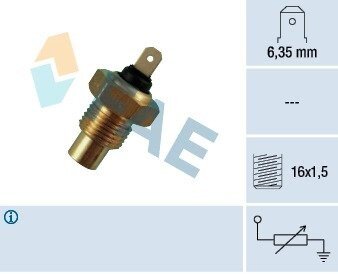 Датчик, температура охолоджувальної рідини FAE 31050