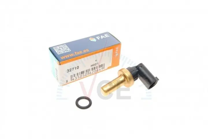 Датчик, температура охлаждающей жидкости; датчик, температура головки цилиндров FAE 32710 (фото 1)