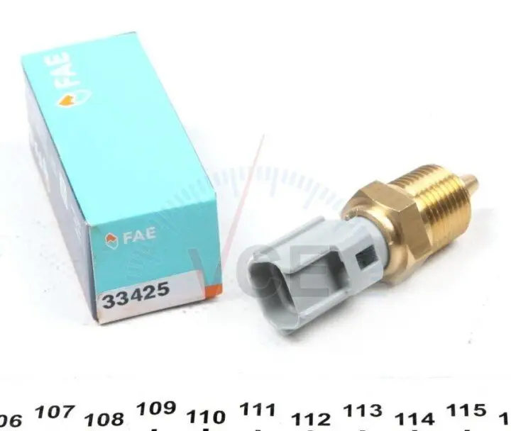 Датчик, температура олії; датчик, температура рідини, що охолоджує; датчик, температура охолоджувальної рідини FAE 33425 (фото 1)