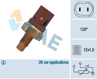 Датчик, температура охолоджувальної рідини FAE 34390