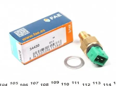 Датчик, температура охлаждающей жидкости FAE 34430