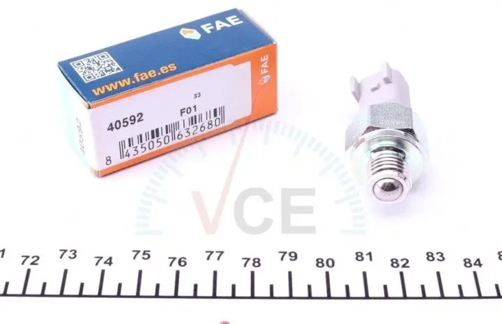 Выключатель, фара заднего хода FAE 40592 (фото 1)